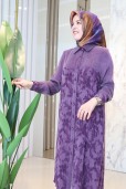 GİZEMLİ MODA DESENLİ UZUN TUNİK 1442
