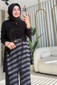 HAYA DÜNYA NAKIŞLI TUNİK 1596