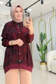 KADO DESENLİ JAKAR DÜĞMELİ KAP 5095