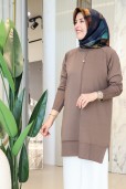 KADO ETEK UCU ÇİZGİLİ MERSERİZE TUNİK 2725019