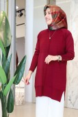 KADO ETEK UCU ÇİZGİLİ MERSERİZE TUNİK 2725019