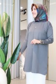 KADO KOL FERMUAR DETAYLI TRİKO TUNİK 2725017