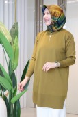 KADO YAKA FERMUARLI TRİKO TUNİK 2725015