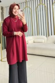 KADO YAN FERMUAR DETAYLI TUNİK 2725013