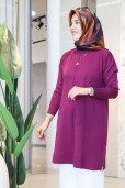 KADO YAN FERMUAR DETAYLI TUNİK 2725013
