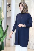 KADO YAN FERMUAR DETAYLI TUNİK 2725013