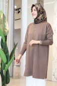 KADO YAN FERMUAR DETAYLI TUNİK 2725013