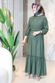 MELİH BSN DETAYLI ELBİSE 5172