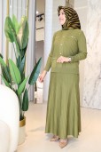 MELİH DÜĞME DETAYLI ETEKLİ TAKIM 35331