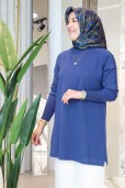MELİH KOLLARI KOLLARI GOFRALI TRİKO TUNİK 5035