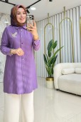 MELİH KUŞ DETAYLI TUNİK 6039