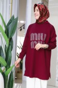 MELİH MİU MİU BASKILI TUNİK 8003