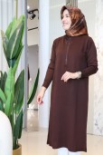 MELİH ÖN FERMUAR DETAYLI TUNİK 35359