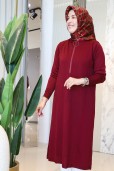 MELİH ÖN FERMUAR DETAYLI TUNİK 35359