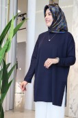 MELİH YANLARI YIRTMAÇLI TUNİK 35212