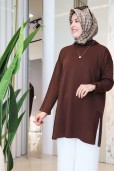 MELİH YANLARI YIRTMAÇLI TUNİK 35212