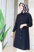 NERVÜR DÜĞME DETAYLI TUNİK 8005