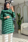 NOŞHE ÇAPRAZ TAŞ DETAY TUNİK 4512