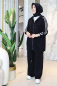 NOŞHE OMUZ ŞERİT DETAY PANTOLONLU TAKIM 4588