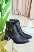 PM YILAN DESEN YAN KEMER DETAY BOT K406