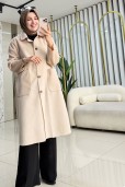 PUANE DÜĞMELİ ANGORA KABAN 15220